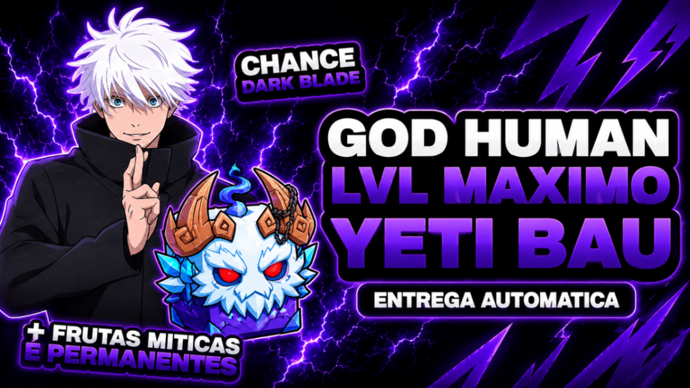 ❄️ LVL 2800 + GHM + YETI NO INVENTÁRIO