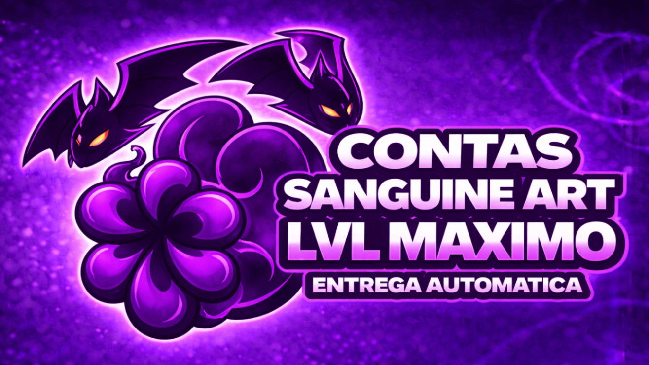 🩸 LVL 2800 + SANGUINE ART + RAÇA V4 FULL