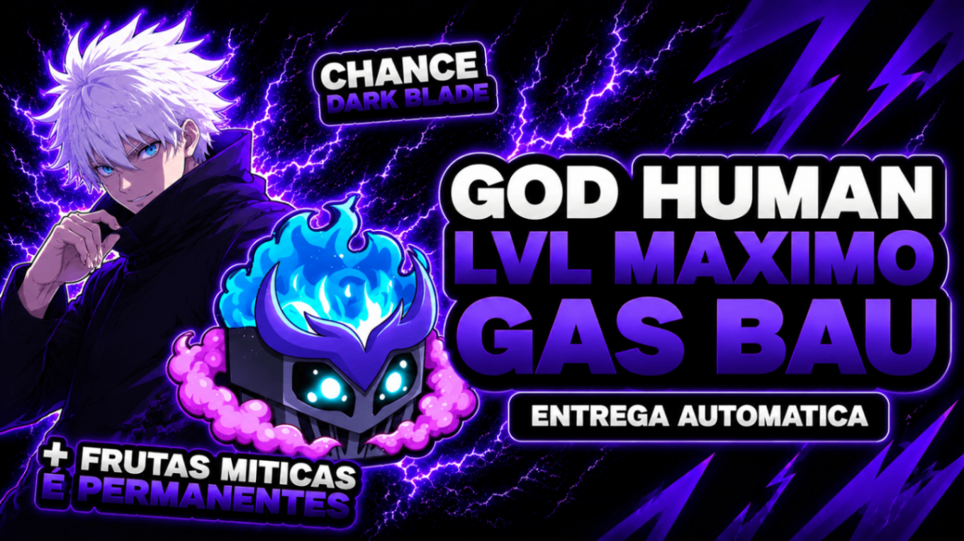 🟣 LVL 2800 + GHM + GÁS NO INVENTÁRIO