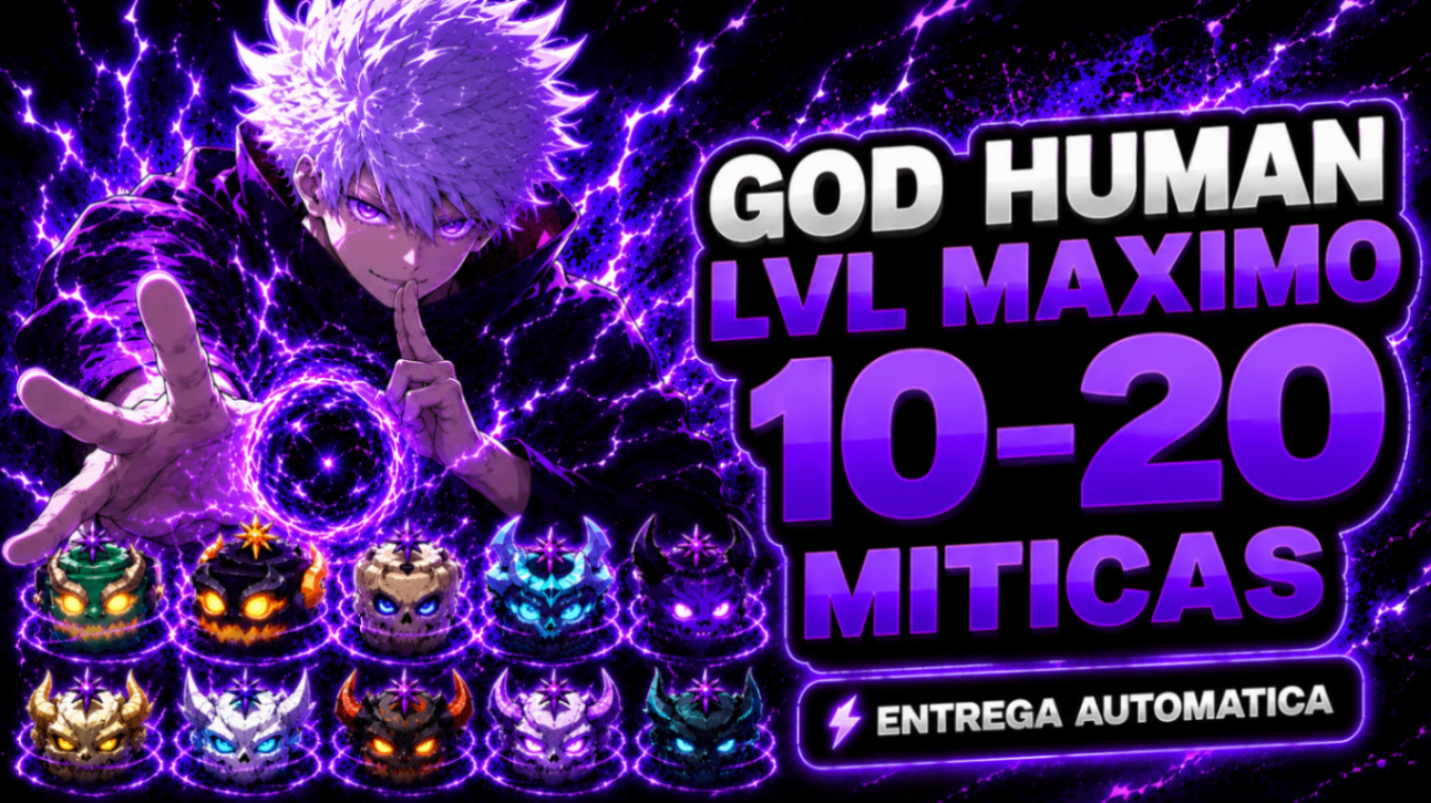 🍎LVL 2800 + GHM + 10 A 20 MITICAS ALEATÓRIAS