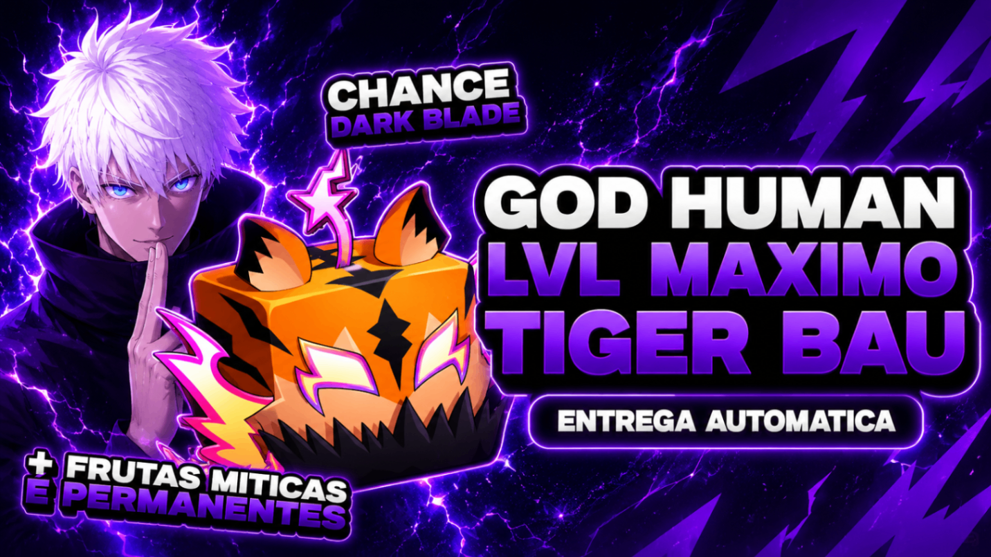 🐯 LVL 2800 + GHM + TIGER INVENTÁRIO