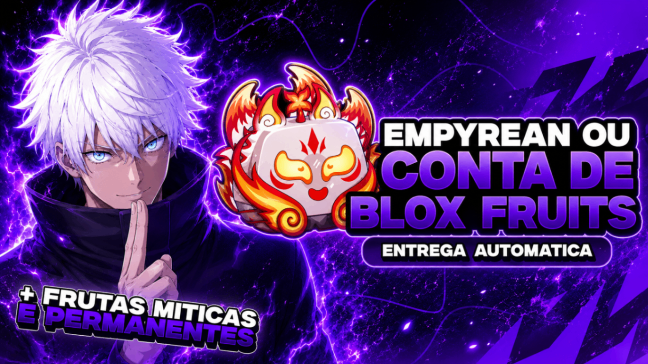KITSUNE EMPYREAN OU CONTA DE BLOX FRUITS