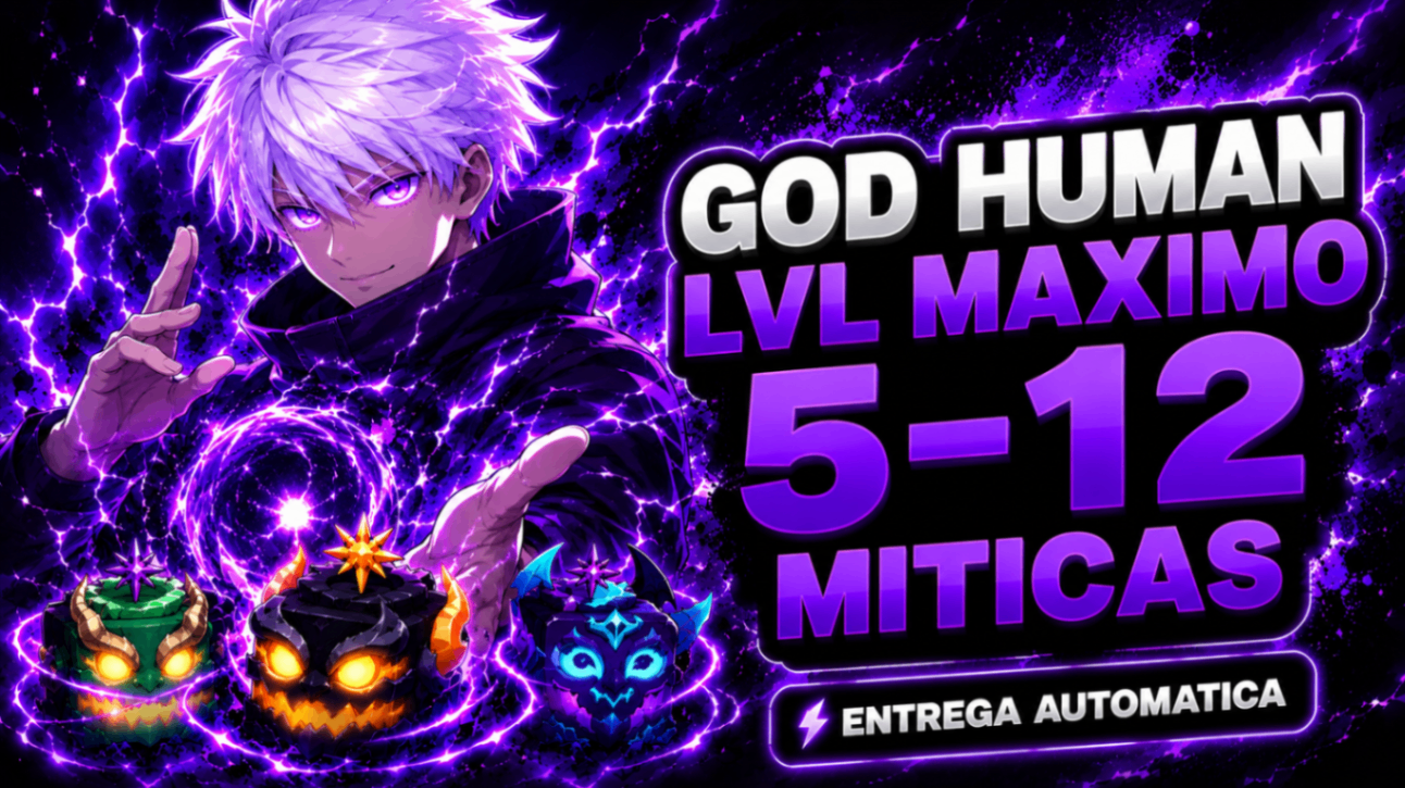 🍎LVL 2800 + GHM + 5 A 12 MITICAS ALEATÓRIAS