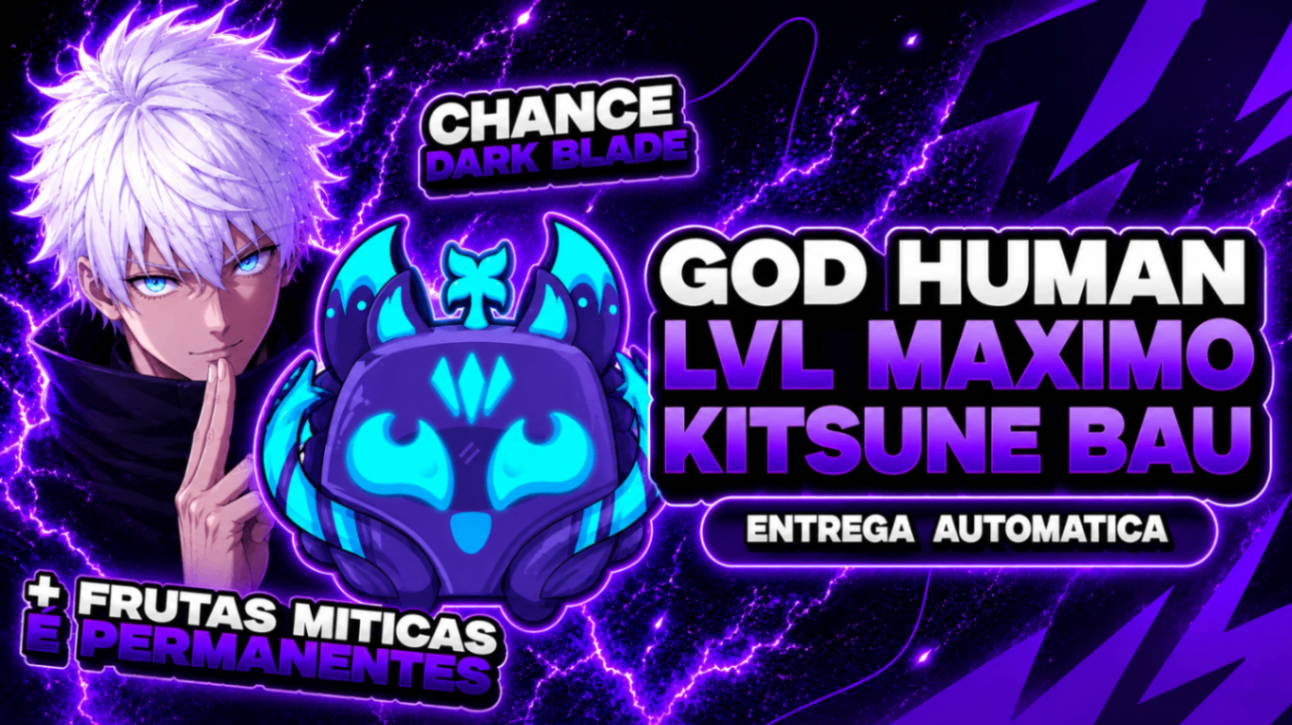 🦊 LV 2800 + GHM + KITSUNE NO INVENTÁRIO