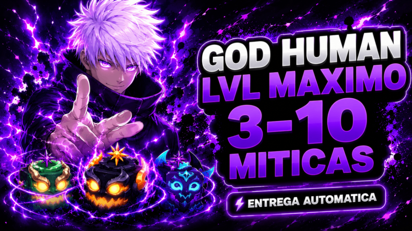 🍎LVL 2800 + GHM + 3 A 10 MITICAS ALEATÓRIAS